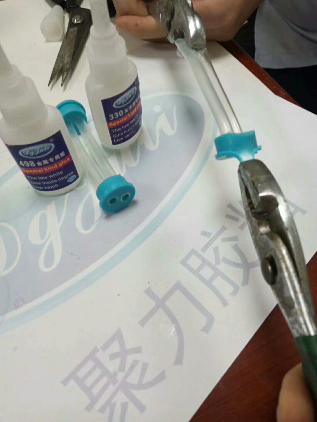 硅胶粘PVC胶水 硅胶粘PVC胶水